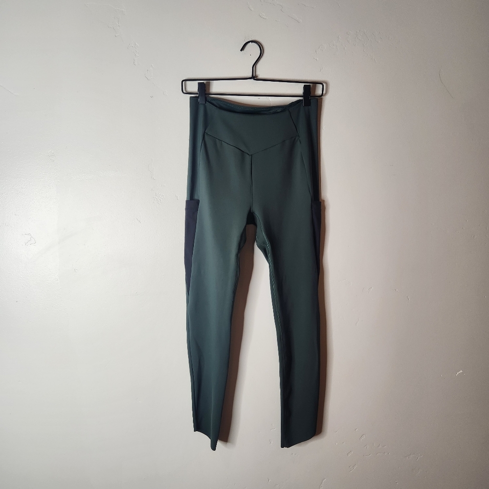 Gymshark Green and Black Leggings